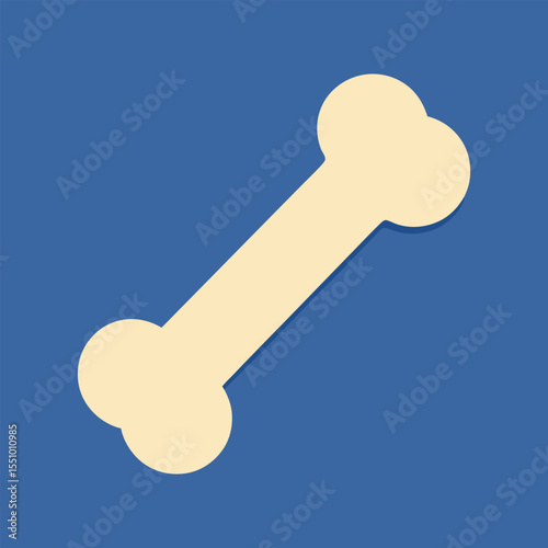Cartoon bone illustration
