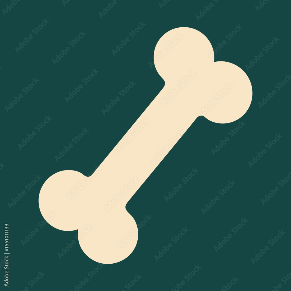 Cartoon bone illustration Cartoon bone illustration