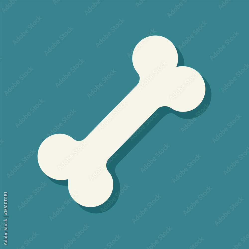 Cartoon bone illustration Cartoon bone illustration