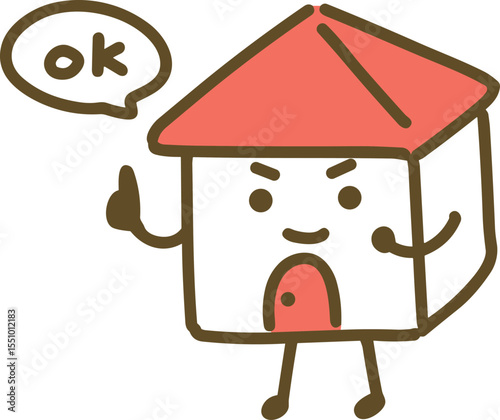 OKと言っている家のキャラクター