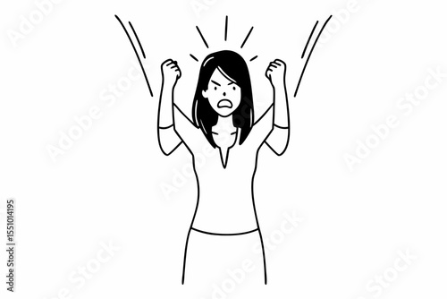 Angry asian woman emotional. Asian woman annoyed mad bad furious gesture. Unhappy expressions people upset confused emotional. Stressed female. Young lady standing feeling depressed dramatic scene