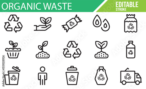Sustainable Practices and Organic Waste Iconography