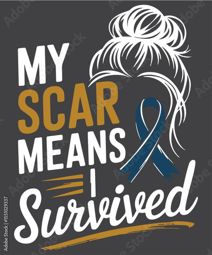 My Scar Means I Survived Moyamoya Awareness T-Shirt T-Shirt design svg, Moyamoya Disease Awareness T-Shirt, Moyamoya Warrior, Blue Rainbow, Moyamoya Awareness, messy bun hairstyle 
