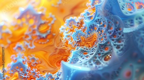 Fototapeta Naklejka Na Ścianę i Meble -  Elegant liquid wave design creating a dynamic, fluid, and visually striking abstract backdrop