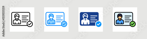 Kyc Icon Collection Set Multiple Style