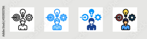User Activity Icon Collection Set Multiple Style