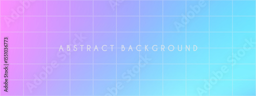 Gradient grid design with vibrant background layout. Abstract Y2K pastel effect. Color transition in pink, blue, violet, cyan, and lilac tones. Vector illustration.