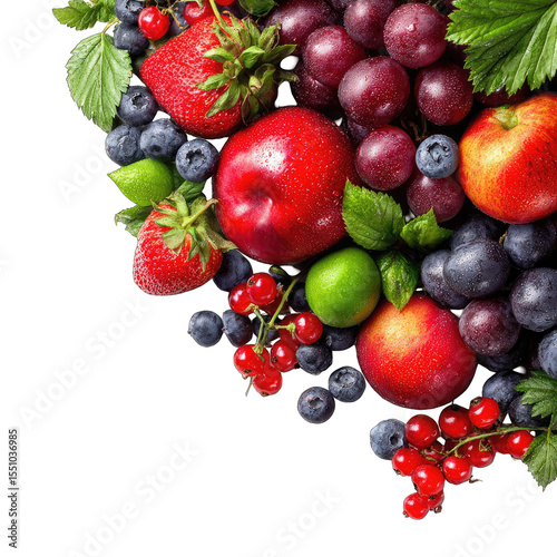 Vibrant fruit medley