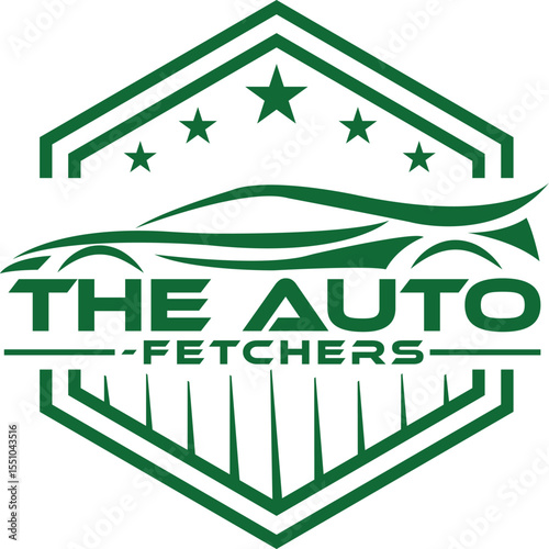 Modern car logo design 