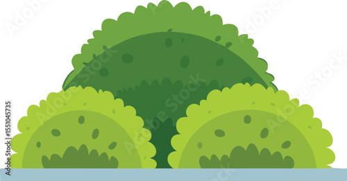 green bush flat