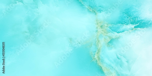 Marble ink abstract art from exquisite original painting for background, Closeup surface abstract marble pattern and soft Green marble texture background.