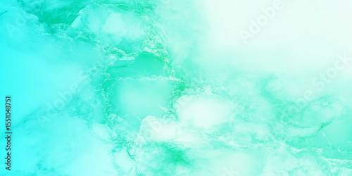 Marble ink abstract art from exquisite original painting for background, Closeup surface abstract marble pattern and soft Green marble texture background.