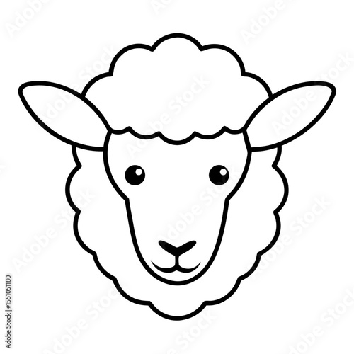 sheep vector illustration