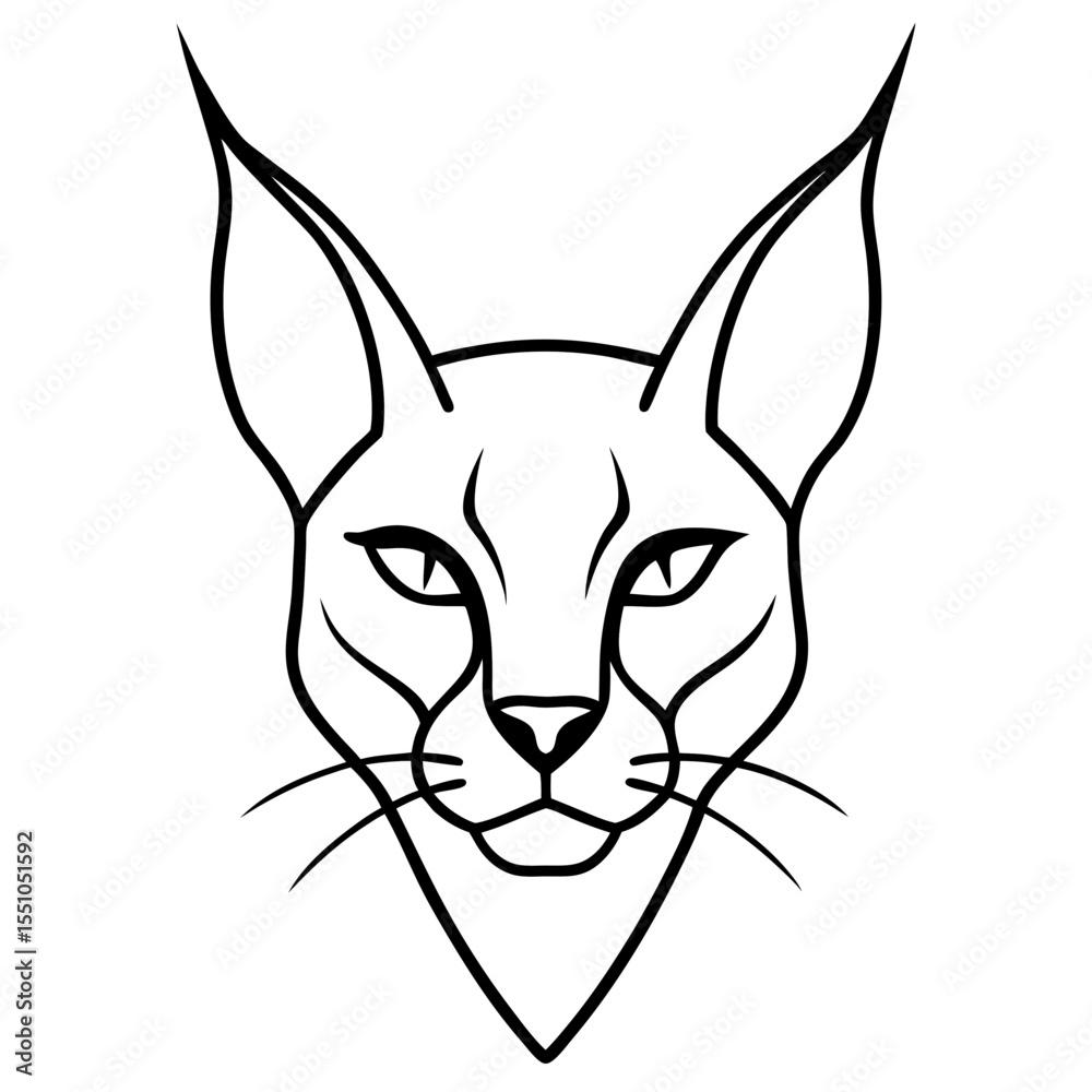 Fototapeta premium fox head vector