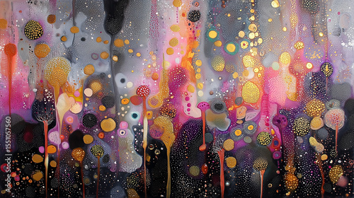 A colored textured background for vibrant expression, splashes of liquid, weaving pattern