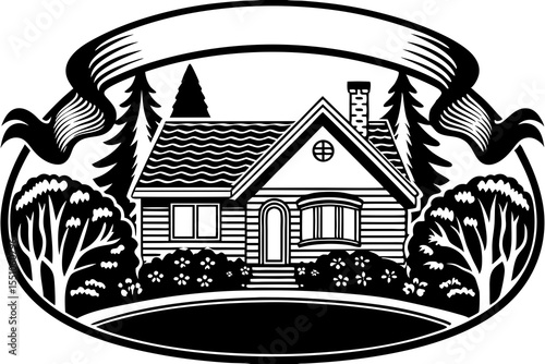 house in the woods