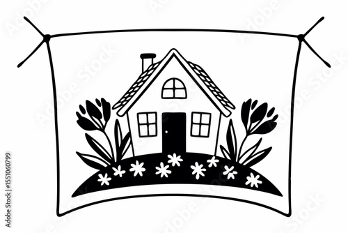 house icon vector illustration