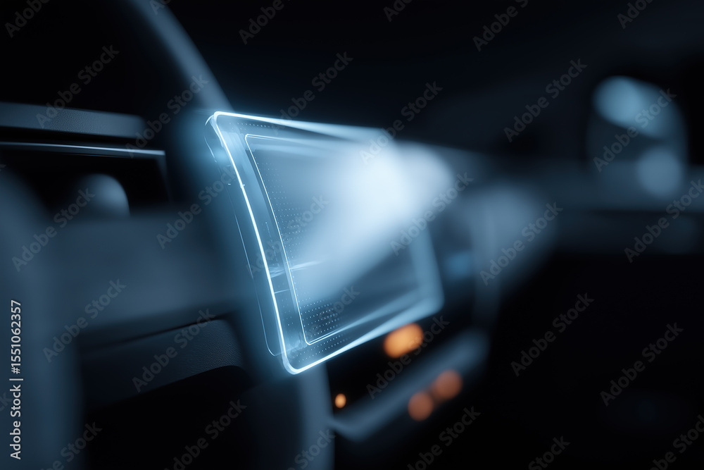Futuristic artificial intelligence concept showcases autonomous vehicle technology Futuristic artificial intelligence concept showcases autonomous vehicle technology