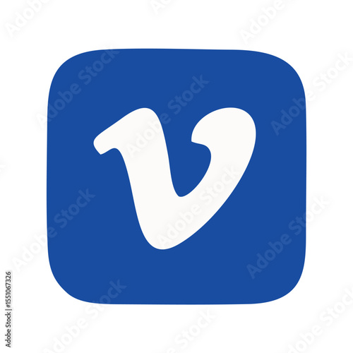 Modern Messaging App Logo — Flat Style Vector Icon, A sleek and modern vector logo representing a social media application. Perfect for mobile UI/UX, branding, and digital platforms.