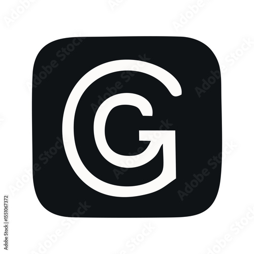 Modern Messaging App Logo — Flat Style Vector Icon, A sleek and modern vector logo representing a social media application. Perfect for mobile UI/UX, branding, and digital platforms.