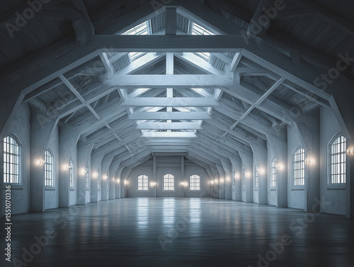 Empty Aircraft Hangar