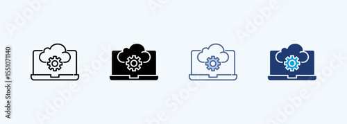 Web Service Multiple Style Icon