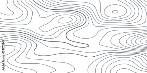 Transparent PNG Topographic line map. Modern design with White background with topographic wavy pattern design.
