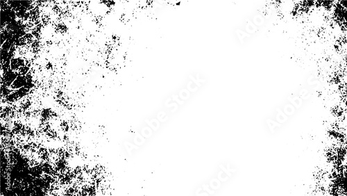 Abstract grunge texture effect, Cracks and dust particle grain on white background.  Grunge background black and white. abstract, background, grunge, black, design, illustration, 