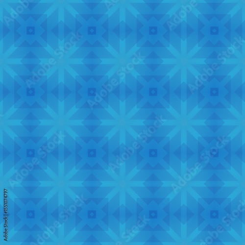 Oceanic Abstract Geometric Diamond Grid Background