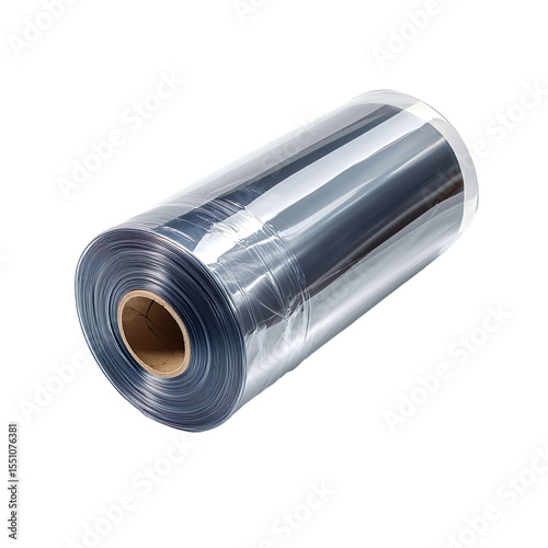 Clear plastic wrap roll for packaging and food storage