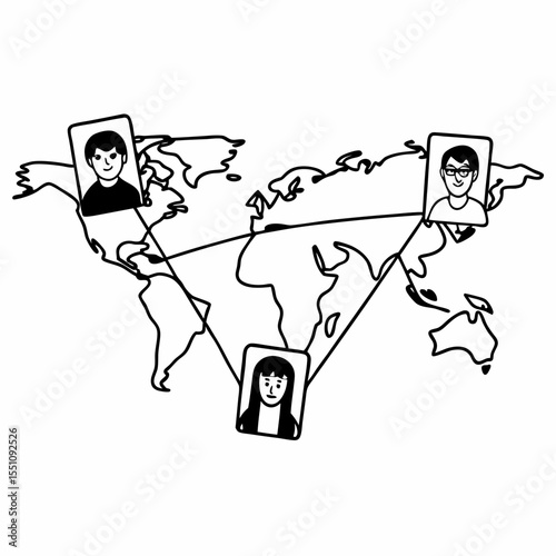 Distributed Team Working Across Continents with Remote Tools and Cultural Inclusivity Themes