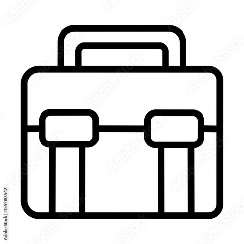 Suitcase icon design 
