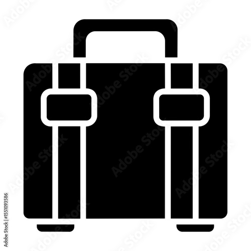 Suitcase icon design 