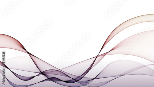 abstract background with waves & curve light effect