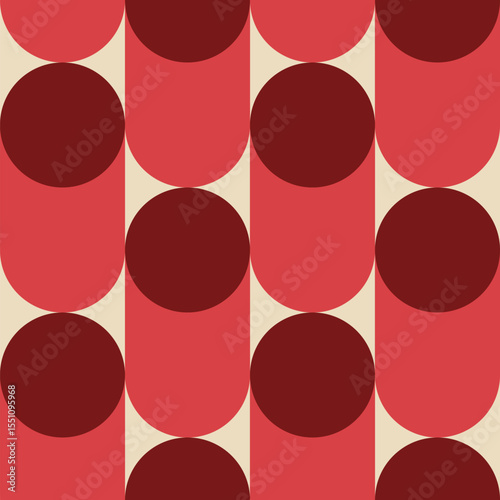 Abstract geometric seamless...