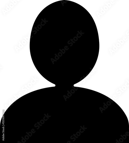 People Avatar Icon - Profile Diverse Empty Faces for Social Network - vector abstract, For Mobile and Web as Profile, User, Social Media, Member, Communication, Avatar, Customer Support,