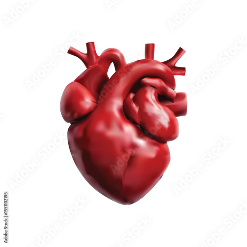 heart illustration on white background vol 01