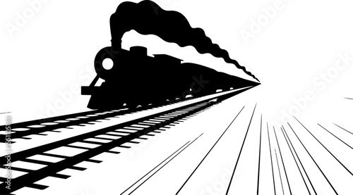 train on railway