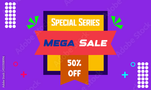 Vector illustration of sales poster with arrow design of business marketing strategy that can advance product sales in modern market.