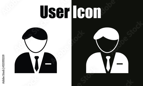  User profile icon vector .