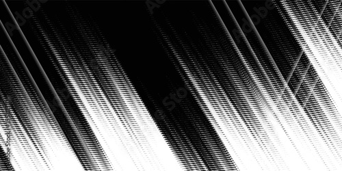 Abstract speed lines style white color halftone banner design template.Dots halftone art grunge texture background good simple nice modern