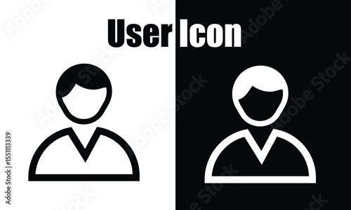  User profile icon vector .