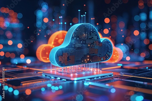 Innovative Cloud and Edge Computing Solutions for Enhanced Data Distribution in Dynamic Abstract Visuals