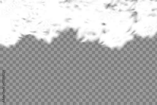 White smoke cloud effect on transparent background for digital compositing. Abstract smoke cloud for overlays, special effects, and atmospheric enhancements.