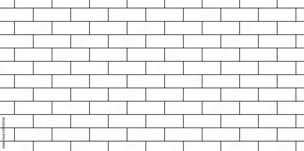 Abstract Pavement seamless mosaic stone concrete wall surface tiles. subway vector block rock white brick wall texture background.	