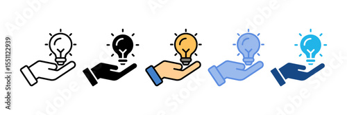 Idea Icon Element For Design