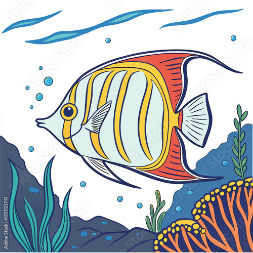 Fish vector
