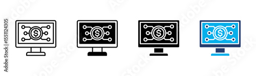 Digital Token icon sheet multiple style collection