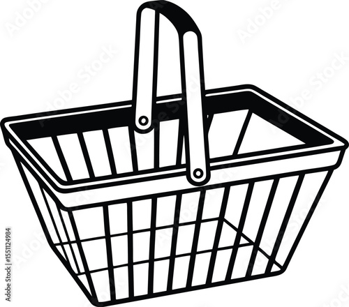 empty shopping basket