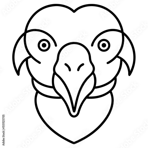 funny cartoon bird